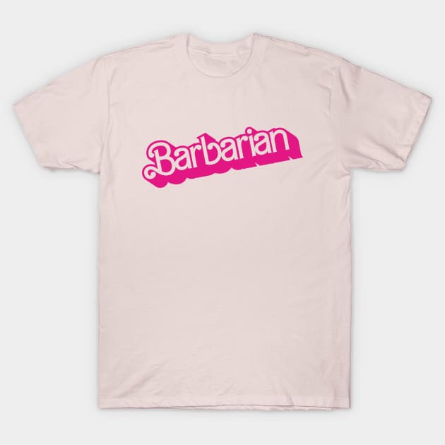 Barbie. Barbarian T-Shirt by ölümprints